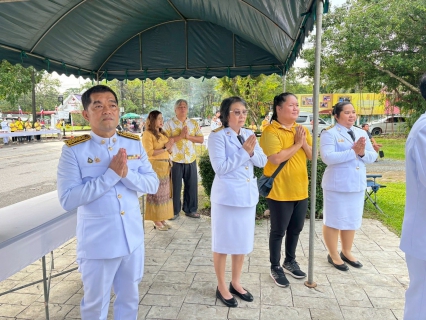 ไฟล์แนบ การประปาส่วนภูมิภาคสาขาตราด เข้าร่วมพิธีทำบุญตักบาตรและพิธีวางพวงมาลา ถวายเป็นพระราชกุศล เนื่องในวันนวมินทรมหาราช 13 ตุลาคม 2568