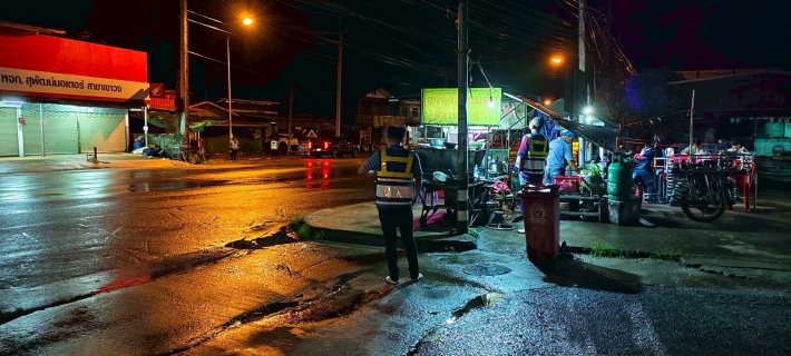 ไฟล์แนบ การประปาส่วนภูมิภาค สาขากุฉินารายณ์ จัดกิจกรรมการออกสำรวจหาท่อแตก-รั่ว  โดยวิธีการ Step Test 