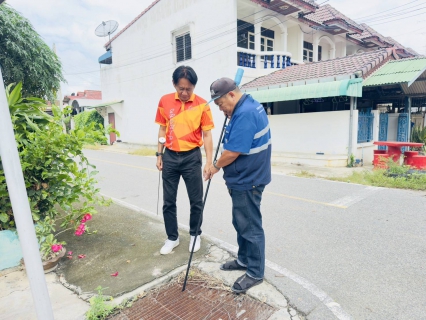 ไฟล์แนบ กปภ.สาขาท่ามะกาลงพื้นที่สำรวจหาท่อแตกท่อรั่ว