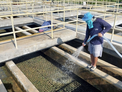 ไฟล์แนบ การประปาส่วนภูมิภาคสาขากุยบุรี ล้างถังตกตะกอนตามแผนงาน โครงการ "การบริหารจัดการน้ำสะอาด" (WSP)