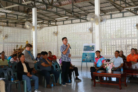 ไฟล์แนบ กปภ.ข.10 ร่วมกับ กปภ.สาขาหนองไผ่ จัดประชุมรับฟังความคิดเห็น กลุ่มผู้ใช้น้ำ (เกษตรกร) อ่างเก็บน้ำคลองลำกง