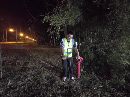 ไฟล์แนบ กปภ.สาขาบางสะพาน ดำเนินการทำ Step Test สำรวจหาท่อแตกรั่ว พื้นที่ MM02 สถานีจ่ายน้ำช้างแรก 