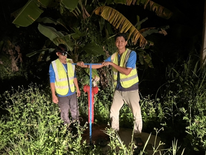 ไฟล์แนบ กปภ.สาขาบางสะพาน ดำเนินการทำ Step Test สำรวจหาท่อแตกรั่ว พื้นที่ MM02 สถานีจ่ายน้ำช้างแรก 