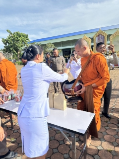 ไฟล์แนบ กปภ.สาขาบางสะพาน  เข้าร่วมพิธีทำบุญตักบาตรและพิธีวางพวงมาลา ถวายเป็นพระราชกุศล เนื่องในวันนวมินทรมหาราช 13 ตุลาคม 2568