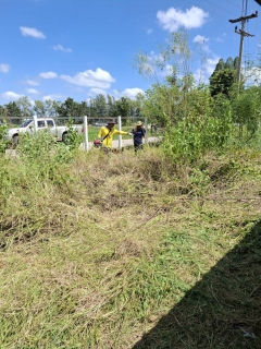 ไฟล์แนบ กปภ.สาขามหาสารคาม ดำเนินการปรับภูมิทัศน์ และทำความสะอาด เพื่อสร้างภาพลักษณ์ที่ดีของหน่วยงาน สถานีสูบน้ำแรงต่ำแก่งเลิงจาน ตำบลแก่งเลิงจาน อำเภอเมือง จังหวัดมหาสารคาม (แหล่งน้ำสำรอง)