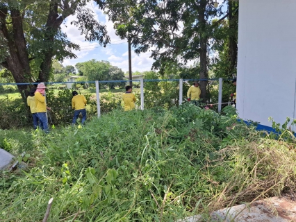 ไฟล์แนบ กปภ.สาขามหาสารคาม ดำเนินการปรับภูมิทัศน์ และทำความสะอาด เพื่อสร้างภาพลักษณ์ที่ดีของหน่วยงาน สถานีสูบน้ำแรงต่ำแก่งเลิงจาน ตำบลแก่งเลิงจาน อำเภอเมือง จังหวัดมหาสารคาม (แหล่งน้ำสำรอง)