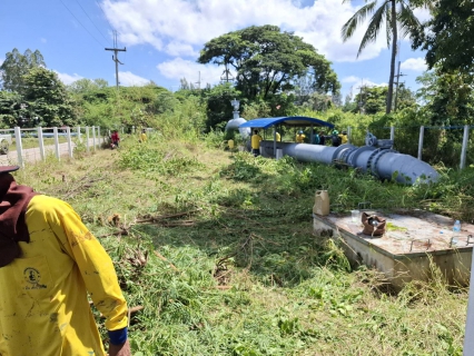 ไฟล์แนบ กปภ.สาขามหาสารคาม ดำเนินการปรับภูมิทัศน์ และทำความสะอาด เพื่อสร้างภาพลักษณ์ที่ดีของหน่วยงาน สถานีสูบน้ำแรงต่ำแก่งเลิงจาน ตำบลแก่งเลิงจาน อำเภอเมือง จังหวัดมหาสารคาม (แหล่งน้ำสำรอง)