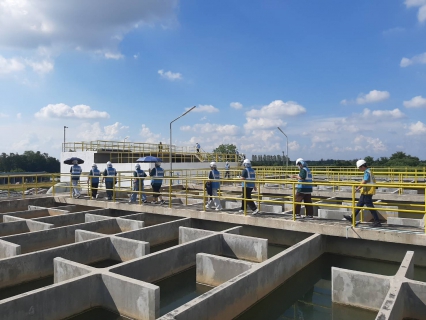 ไฟล์แนบ กปภ.สาขาสมุทรสาคร (พ) ให้การต้อนรับนักศึกษามหาวิทยาลัยศิลปากร เข้าศึกษาดูงานกระบวนการผลิตน้ำประปา