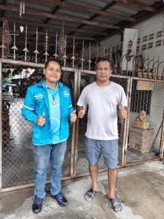 ไฟล์แนบ กปภ.สาขากำแพงเพชร บริการฉับไว! แก้ไขท่อหลุดบริเวณมาตรวัดน้ำ ลูกค้าประทับใจความรวดเร็ว