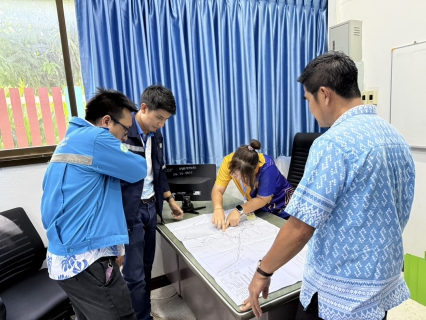 ไฟล์แนบ กปภ.สาขาอ้อมน้อย ลงพื้นที่ประสานงานกับนายกองค์การบริหารส่วนตำบล 3 แห่ง เพื่อเจรจาโครงการวางท่อขยายเขตจำหน่ายน้ำ อ.บางเลน จ.นครปฐม