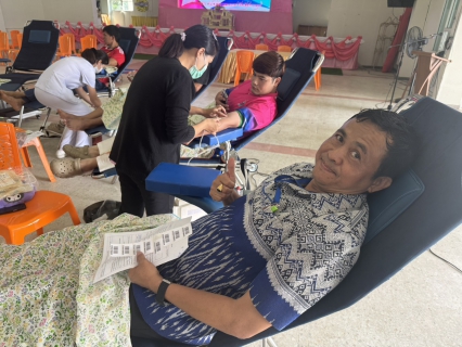 ไฟล์แนบ สภากาชาดจังหวัดสุพรรณบุรีร่วมกับโรงพยาบาลเจ้าพระยายมราช และที่ทำการปกครองอำเภอเดิมบางนางบวช ในการอำนวยความสะดวกและรับบริจาคโลหิต