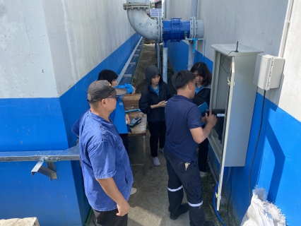 ไฟล์แนบ กปภ.สาขากาญจนบุรี ร่วมกับงานควบคุมคุณภาพน้ำ 1 กองระบบผลิตและควบคุมคุณภาพน้ำ กปภ.ข.3 ศึกษาการใช้งานและติดตั้งเครื่องวัดคุณภาพน้ำออนไลน์ ณ สถานีผลิตน้ำ กปภ.สาขากาญจนบุรี