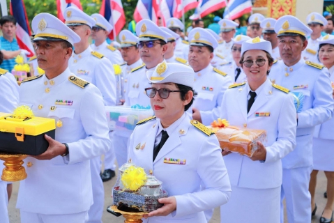 ไฟล์แนบ พิธีอัญเชิญผ้าพระกฐินพระราชทาน ณ วัดไตรธรรมาราม พระอารามหลวง จังหวัดสุราษฎร์ธานี