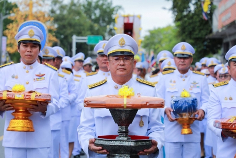 ไฟล์แนบ พิธีอัญเชิญผ้าพระกฐินพระราชทาน ณ วัดไตรธรรมาราม พระอารามหลวง จังหวัดสุราษฎร์ธานี
