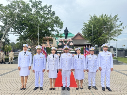 ไฟล์แนบ กปภ.สาขาหลังสวน เข้าร่วมพิธีวางพวงมาลาถวายราชสักการะ  เนื่องในวันคล้ายวันสวรรคตพระบาทสมเด็จพระจุลจอมเกล้าเจ้าอยู่หัว