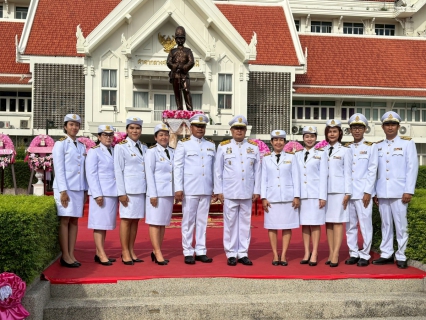 ไฟล์แนบ กปภ.สาขารังสิต(พ) ร่วมพิธีวางพวงมาลาถวายสักการะ เนื่องในวันปิยมหาราช 23 ตุลาคม 2568