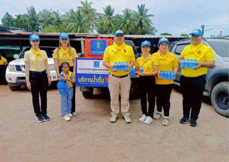 ไฟล์แนบ การประปาส่วนภูมิภาคสาขาเวียงสระ เข้าร่วมกิจกรรมจิตอาสาปล่อยพันธุ์สัตว์น้ำ เนื่องในวันนวมินทรมหาราช พร้อมทั้งมอบน้ำดื่มบรรจุขวดตราสัญลักษณ์ กปภ.