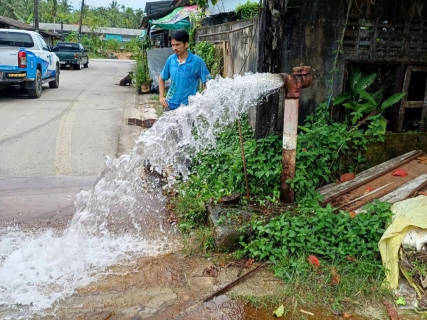 ไฟล์แนบ กปภ.สาขาระนอง รักษาคุณภาพน้ำประปาใสสะอาด ดำเนินการตามแผนระบายตะกอนในเส้นท่อ ประจำเดือน ตุลาคม 2568
