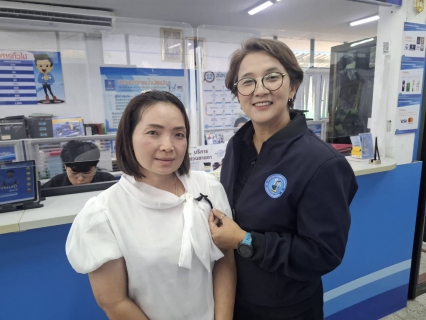 ไฟล์แนบ การประปาส่วนภูมิภาคสาขาอ่าวลึก จัดกิจกรรม "#กปภ_สาขาอ่าวลึก_แจกโบว์น้อยสีดำแทนความอาลัย_ส่งถึง_สมเด็จพระพันปีหลวง" สำหรับ ลูกค้าทุกท่านที่เข้ารับบริการ ณ สำนักงาน กปภ.สาขาอ่าวลึก