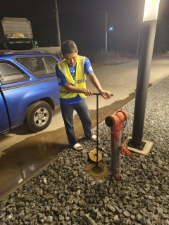 ไฟล์แนบ กปภ.สาขาท่ามะกาลงพื้นที่ ทำ Step Test ค้นหาท่อแตกรั่ว