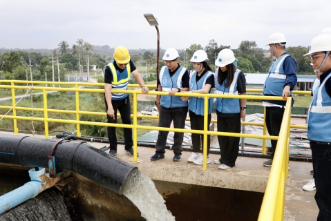 ไฟล์แนบ กปภ.สาขาสมุทรสาคร (พ) ให้การต้อนรับกองประมาณราคา ลงพื้นที่โครงการปรับปรุงระบบผลิตน้ำ ณ สถานีผลิตน้ำโพธาราม