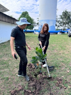 ไฟล์แนบ การประปาส่วนภูมิภาคสาขาเสนา พร้อมด้วยพนักงานในสังกัด ร่วมจัดกิจกรรม วันรักต้นไม้ประจำปีของชาติ 2568