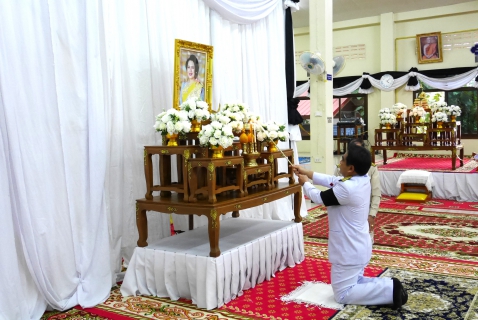 ไฟล์แนบ กปภ.สาขาปักธงชัย ร่วมพิธีบำเพ็ญกุศลสวดพระพุทธมนต์สมเด็จพระนางเจ้าสิริกิติ์ พระบรมราชินีนาถ พระบรมราชชนนีพันปีหลวง