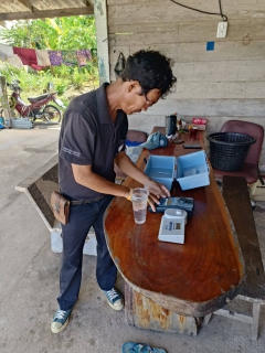 ไฟล์แนบ  กปภ.สาขาปากพนัง ลงพื้นที่ตรวจสอบคุณภาพน้ำ สร้างความเชื่อมั่นกระบวนการผลิตน้ำประปา ประจำเดือนพฤศจิกายน 2568 ตามโครงการผู้ใช้น้ำมั่นใจ กปภ.เช็ค ชัวร์             