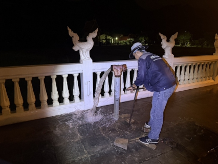 ไฟล์แนบ กปภ.สาขาเพชรบุรี ดำเนินการทำ STEP TEST สำรวจหาท่อแตกรั่วเชิงรุก พื้นที่ที่มีน้ำสูญเสียสูง 