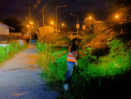 ไฟล์แนบ การประปาส่วนภูมิภาคสาขาบ้านไผ่ ทำการออกสำรวจหาท่อแตก - รั่ว โดยวิธีการ Passive Control 