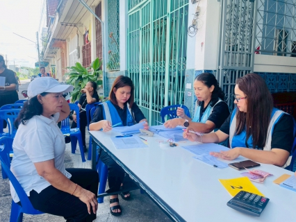 ไฟล์แนบ กปภ.สาขาหาดใหญ่ (พ) ลงพื้นที่ให้บริการประชาชน ชุมชนเมืองใหม่ รับคำร้องและชำระค่าติดตั้ง มิเตอร์ประปาถึงหน้าบ้าน