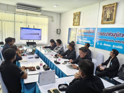 ไฟล์แนบ ผู้ช่วยผู้อำนวยการการประปาส่วนภูมิภาคเขต5 (วิชาการ)  ลงพื้นที่ ติดตามผลการดำเนินงาน กำกับการปฏิบัติงาน และมอบนโยบายแนวทาง การดำเนินงาน ณ การประปาส่วนภูมิภาคสาขาพัทลุง