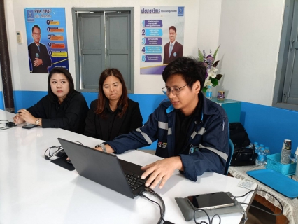 ไฟล์แนบ กปภ.ข.7 ลงพื้นที่ติดตามการดำเนินงานด้านการใช้งานระบบ PWA SMART 1662 สู่การส่งมอบการบริการที่มีประสิทธิภาพ