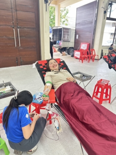 ไฟล์แนบ &#11088;&#65039; กปภ.สาขาเกาะคา ร่วมพลังบริจาคโลหิต เพื่อนำไปช่วยเหลือผู้ป่วยที่ขาดเลือด&#129656; &#9996;&#127995; เมื่อวันที่ 10 พฤศจิกายน 2568 เวลา 09.00 น. การประปาส่วนภูมิภาคสาขาเกาะคา ร่วมบริจาคโลหิต เพื่อนำไปช่วยเหลือผู้ป่วยที่ต้องการเลือด ณ หอประชุมที่ว่าการอำเภอเกาะคา อ.เกาะคา จ.ลำปาง 