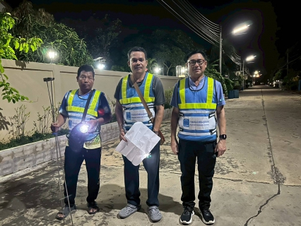 ไฟล์แนบ กปภ.สาขาปราณบุรี ลงพื้นที่ค้นหาท่อแตกรั่ว (ALC) พร้อมตรวจสอบแรงดันน้ำ บริเวณ หมู่ 2 ต.วังก์พง อ.ปราณบุรี จ.ประจวบคีรีขันธ์ เพื่อแก้ไขปัญหาน้ำประปาไหลอ่อน -ไม่ไหลในพื้นที่