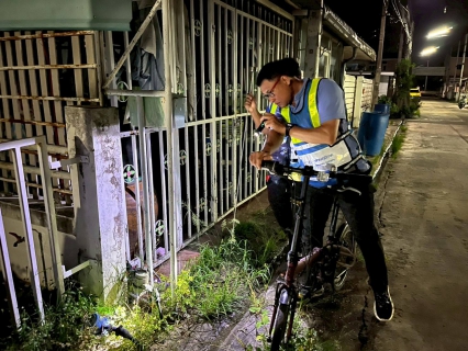 ไฟล์แนบ กปภ.สาขาปราณบุรี ลงพื้นที่ค้นหาท่อแตกรั่ว (ALC) พร้อมตรวจสอบแรงดันน้ำ บริเวณ หมู่ 2 ต.วังก์พง อ.ปราณบุรี จ.ประจวบคีรีขันธ์ เพื่อแก้ไขปัญหาน้ำประปาไหลอ่อน -ไม่ไหลในพื้นที่