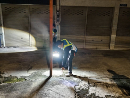 ไฟล์แนบ กปภ.สาขาปักธงชัย สานต่อนโยบายลดน้ำสูญเสีย สำรวจ ค้นหาท่อแตกรั่ว (STEP TEST)