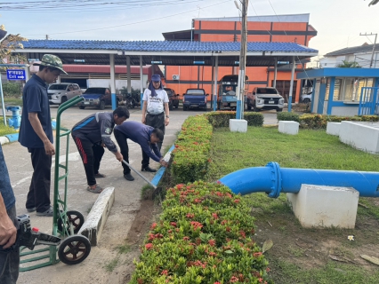 ไฟล์แนบ กปภ.สาขาปราณบุรี จัดกิจกรรม Big Clearning day ประจำเดือนพฤศจิกายน 2568 ณ สำนักงาน กปภ.สาขาปราณบุรี และโดยรอบบริเวณ