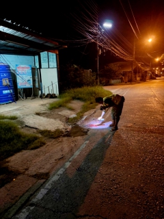 ไฟล์แนบ การประปาส่วนภูมิภาคสาขาบ้านไผ่ ทำการออกสำรวจหาท่อแตก - รั่ว โดยวิธีการ Passive Control 
