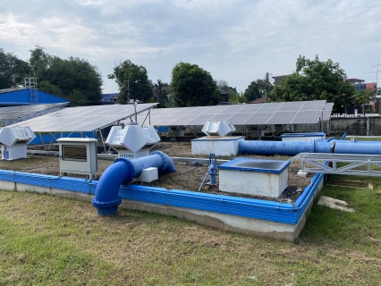 ไฟล์แนบ กปภ.สาขากาญจนบุรี ปฏิบัติตามแนวทางป้องกันหินกระเด็นจากการตัดหญ้า, รักษาความสะอาดของพื้นที่ เพื่อป้องกันความเสียหายต่อแผงโซล่าเซลล์  โครงการบริหารจัดการพลังงานไฟฟ้า ด้วยระบบผลิตไฟฟ้าพลังงานแสงอาทิตย์แบบติดตั้งบนหลังคา (Solar Rooftop)