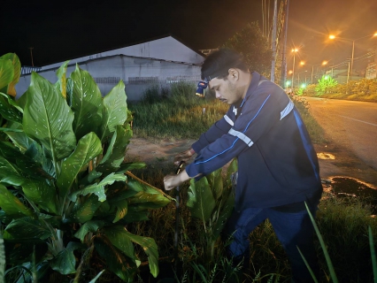 ไฟล์แนบ กปภ.สาขาบางสะพาน ดำเนินการทำ Step Test สำรวจหาท่อแตกรั่ว พื้นที่ MM02 สถานีจ่ายน้ำช้างแรก