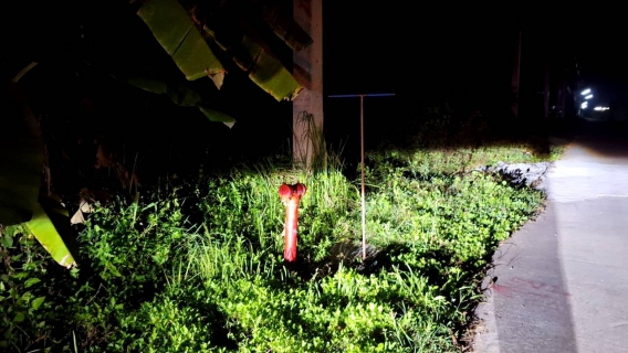 ไฟล์แนบ กปภ.สาขาบางสะพาน ดำเนินการทำ Step Test สำรวจหาท่อแตกรั่ว พื้นที่ MM02 สถานีจ่ายน้ำช้างแรก