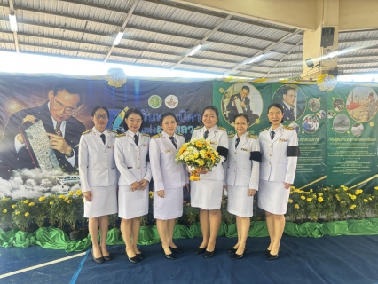 ไฟล์แนบ กปภ.เขต 1 เข้าร่วมพิธีวางพานพุ่มดอกไม้สดถวายราชสักการะ เนื่องในวันพระบิดาแห่งฝนหลวง ประจำปี 2568