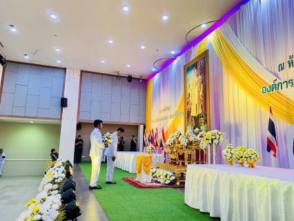 ไฟล์แนบ การประปาส่วนภูมิภาคสาขากระบี่ ร่วมพิธีวางพานพุ่มดอกไม้สดถวายราชสักการะ พระบาทสมเด็จพระบรมชนกาธิเบศร มหาภูมิพลอดุลยเดชมหาราช บรมนาถบพิตร เนื่องในวันพระบิดาแห่งฝนหลวง ประจำปี 2568