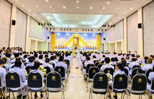 ไฟล์แนบ การประปาส่วนภูมิภาคสาขากระบี่ ร่วมพิธีวางพานพุ่มดอกไม้สดถวายราชสักการะ พระบาทสมเด็จพระบรมชนกาธิเบศร มหาภูมิพลอดุลยเดชมหาราช บรมนาถบพิตร เนื่องในวันพระบิดาแห่งฝนหลวง ประจำปี 2568