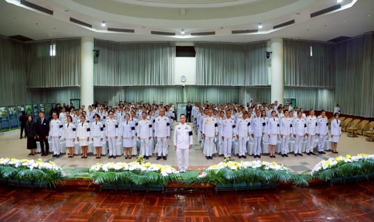 ไฟล์แนบ กปภ.ข.10 ร่วมพิธีวางพานพุ่มดอกไม้สดถวายราชสักการะ น้อมรำลึกในพระมหากรุณาธิคุณ พระบาทสมเด็จพระบรมชนกาธิเบศร มหาภูมิพลอดุลยเดชมหาราช บรมนาถบพิตร เนื่องในวันพระบิดาแห่งฝนหลวง ประจำปี 2568