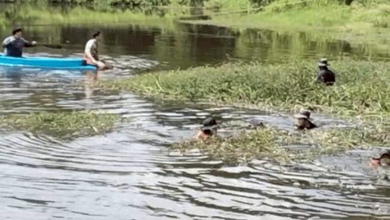 ไฟล์แนบ การประปาส่วนภูมิภาคสาขาตราดจัดกิจกรรม 5ส. (Big Cleaning Day) พัฒนาเก็บผักตบชวา วัชพืชบริเวณคลองร่างหวาย สถานีผลิตน้ำเขาสมิง 