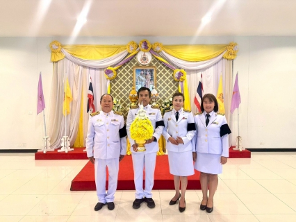 ไฟล์แนบ การประปาส่วนภูมิภาคสาขาพิจิตร เข้าร่วมพิธีงานวางพานพุ่มดอกไม้สด  เนื่องในวันพระบิดาแห่งฝนหลวง  ประจำปี 2568