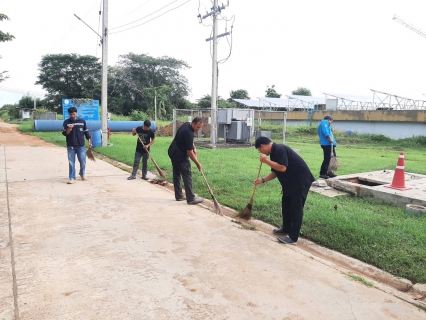 ไฟล์แนบ กปภ.สาขาสมุทรสาคร (พ) จัดกิจกรรมเคารพธงชาติ สวดมนต์ และทำความสะอาดพื้นที่สำนักงาน