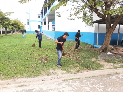 ไฟล์แนบ กปภ.สาขาสมุทรสาคร (พ) จัดกิจกรรมเคารพธงชาติ สวดมนต์ และทำความสะอาดพื้นที่สำนักงาน
